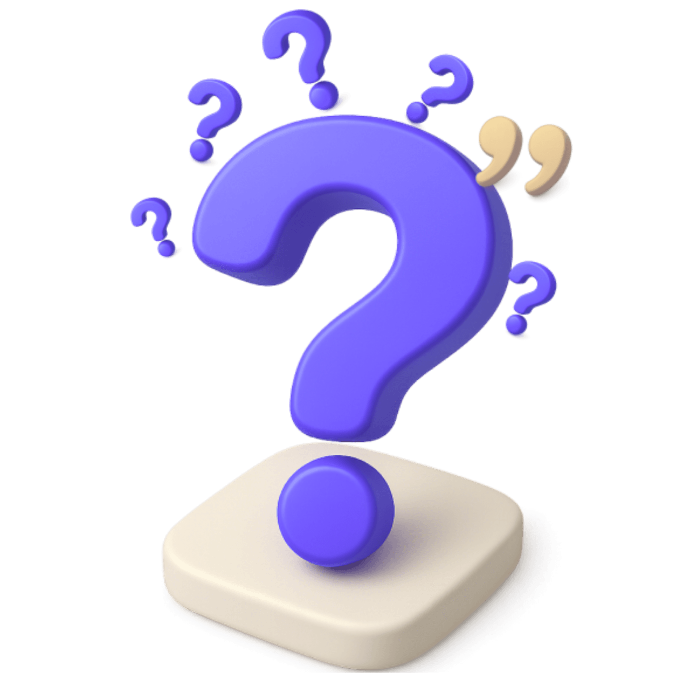 FAQ Question Marks